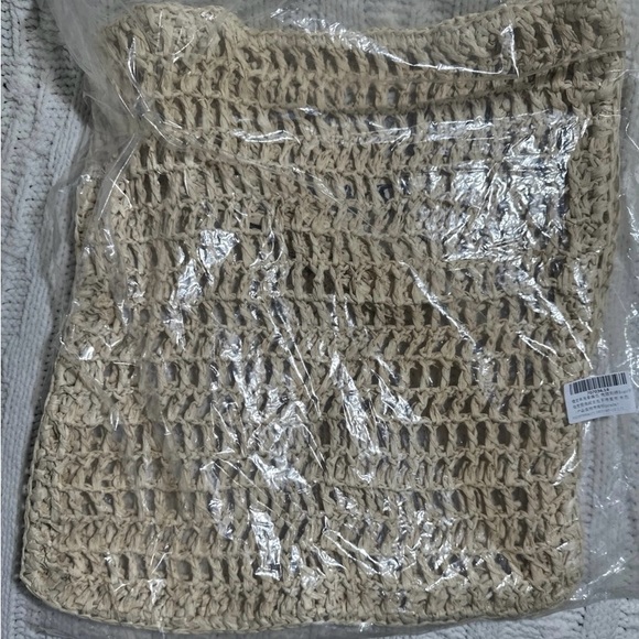 Raffia crochet summer tote - Picture 4 of 7